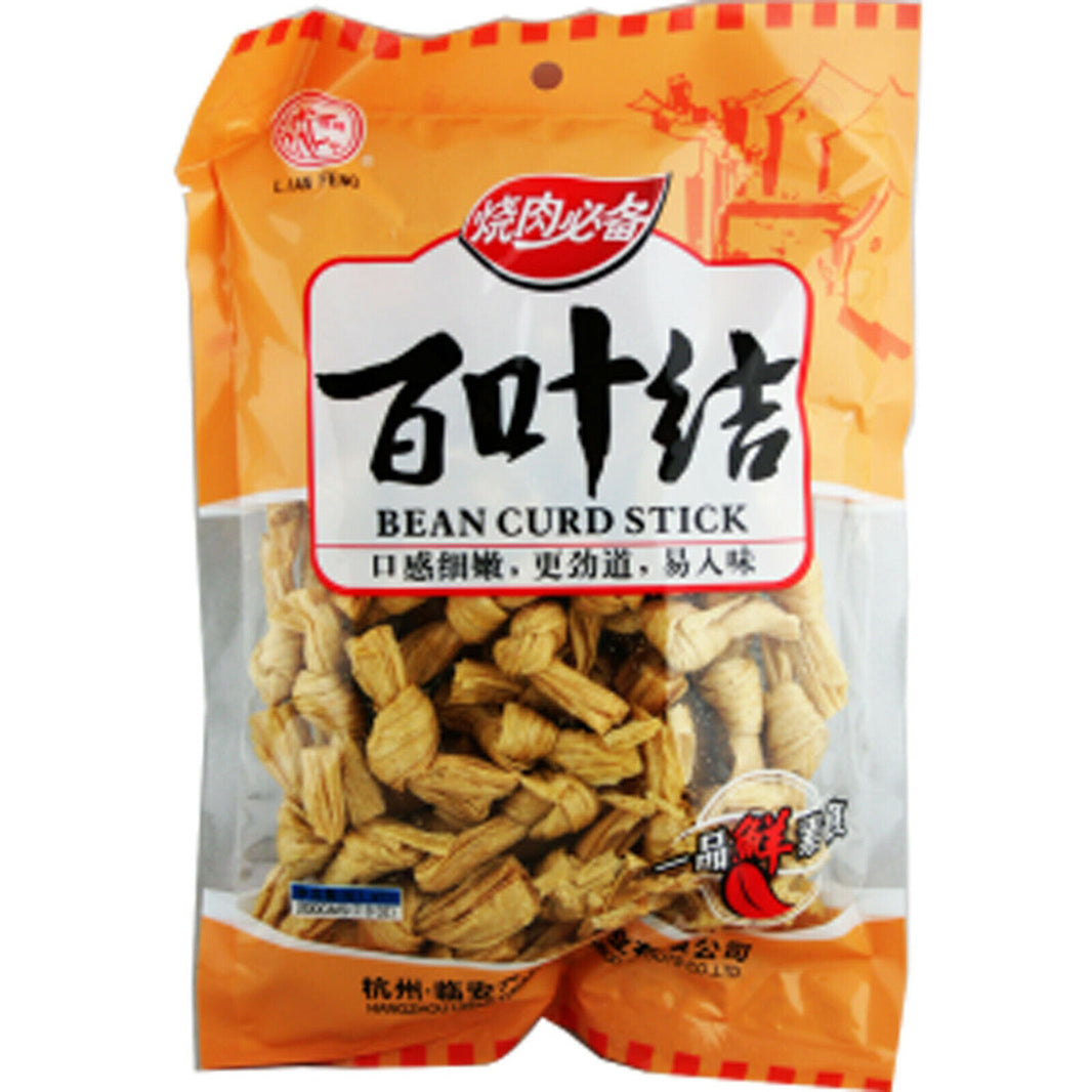 200g Getrocknete Tofustäbchen Lianfeng Dried Bean Curd Stick Knotenform