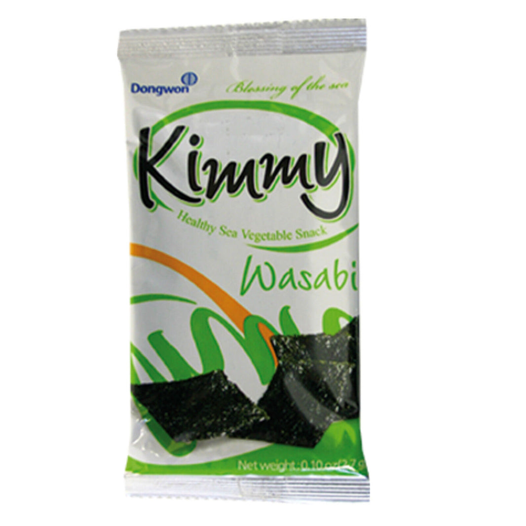 Kimmy - Nori Seetang mit Wasabipulver - 8x2,7g