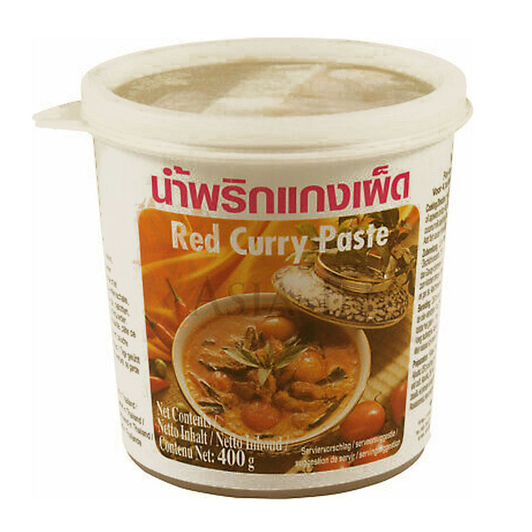 400g  Rote Curry Paste Lobo Rotes Curry Red Curry paste Gewürzpaste Thailand