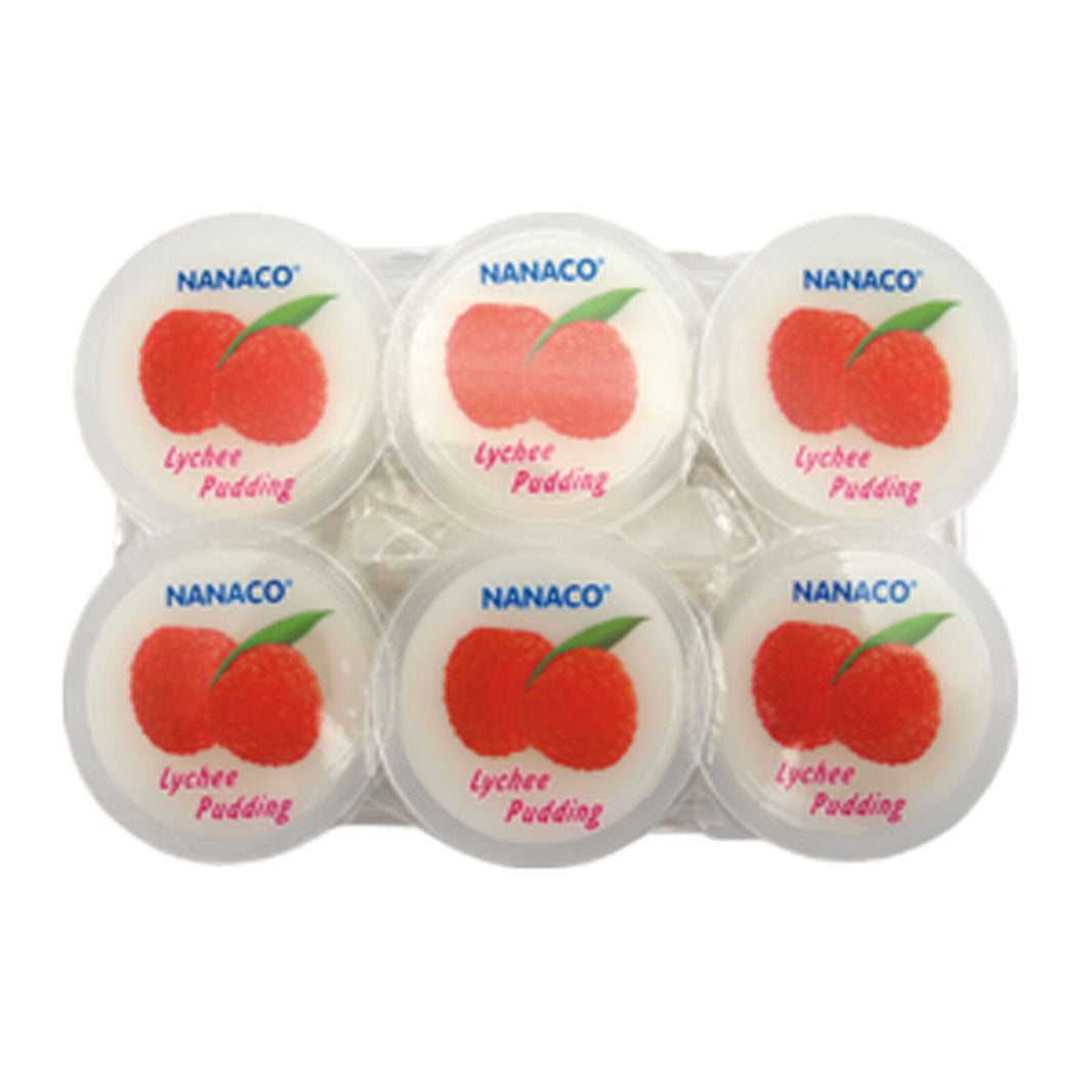 Nanaco - Pudding Litschi - 480g / 6x80g