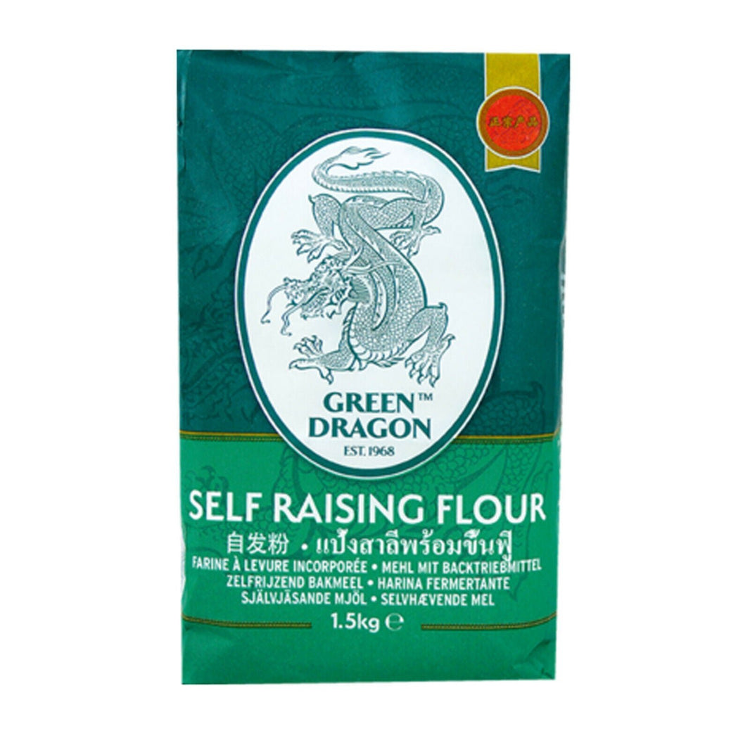 1500g Mehl Mit Backtriebmittel Green Dragon Self Raising Flour