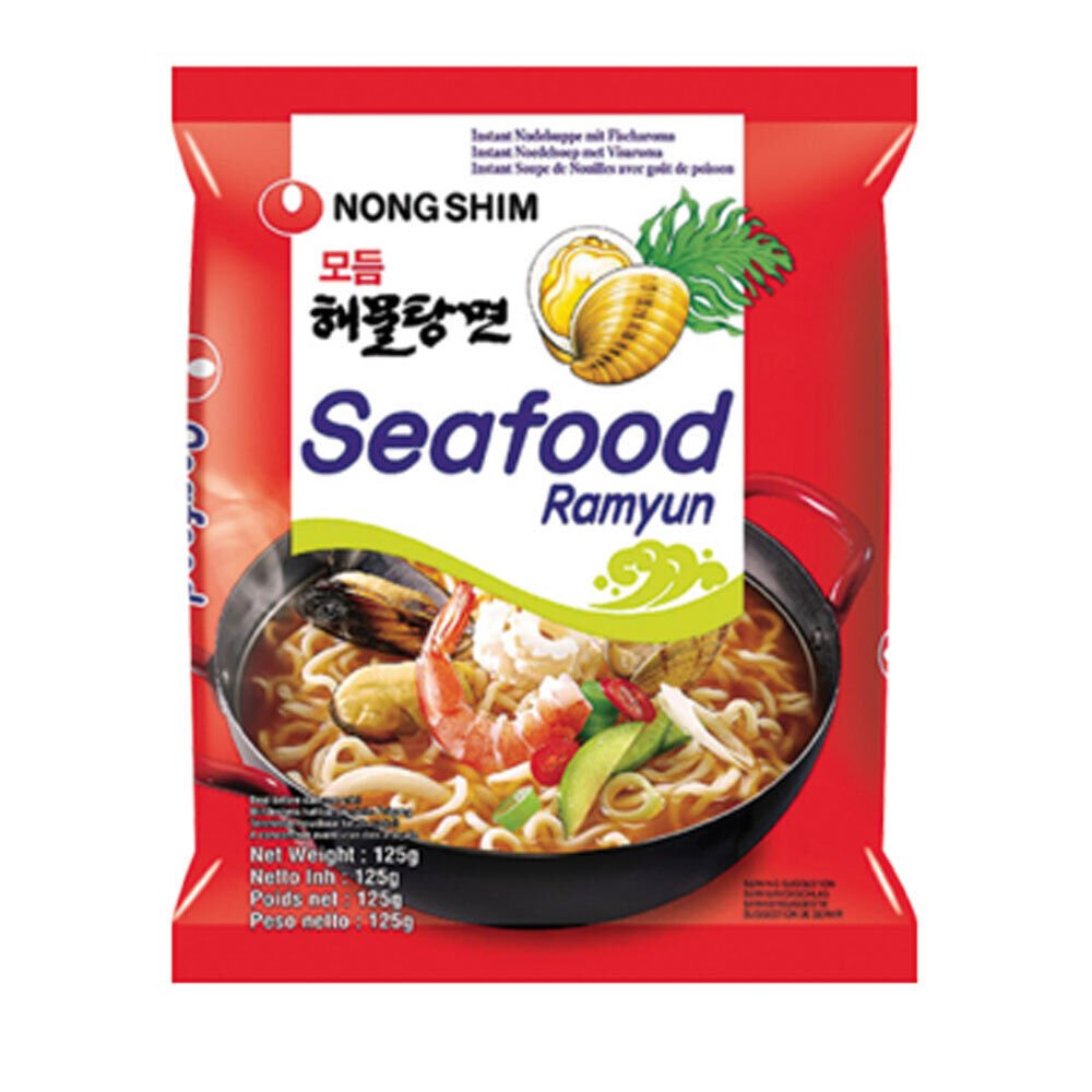 Nongshim - Seafood Ramyum Instantnudeln - 5x125g