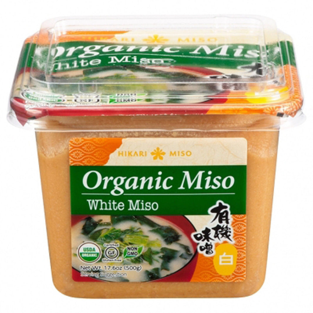 500g Organic Sojabohnen Paste, weisse Miso Paste Bio Sojabohnen Hikari Japan