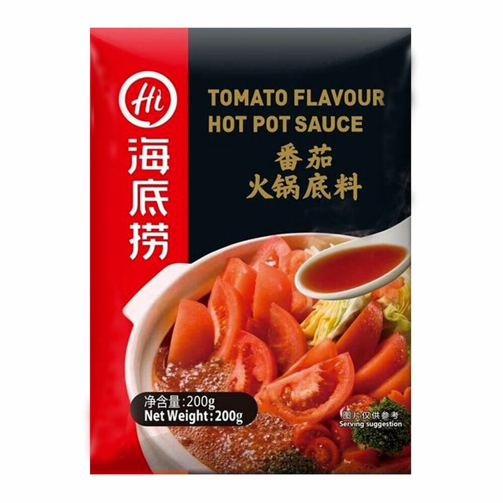 200g Feuertopf Gewürz Tomategenschmack Haidilao Tomato Flavour Hot Pot Seasoning