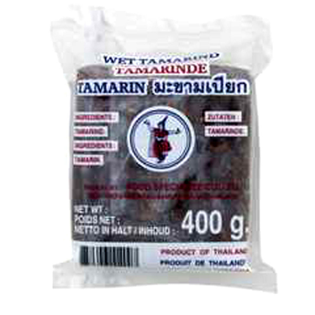 400g Tamarindenpaste Tamarinde Wet Tamarind Tamarin Thai Dancer Frucht Sauer Süß