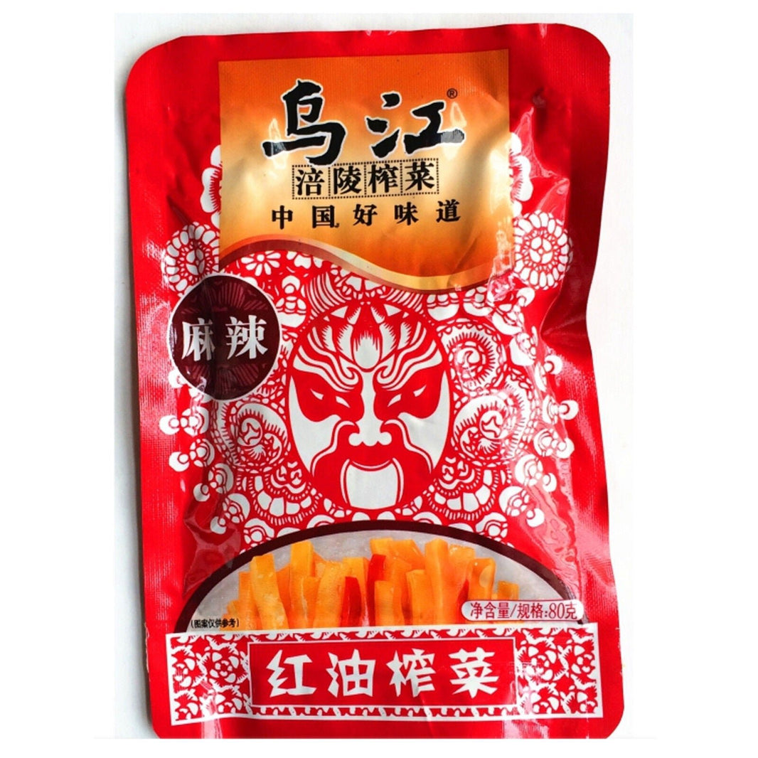 160g Scharfer eingelegter Senf  mit Chiliöl Wujiang Brand Wujiang Hot Spicy