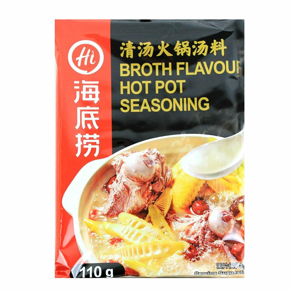 110g Mix für chinesischen Feuertopf Haidilao Broth Flavour Hot Pot Seasoning