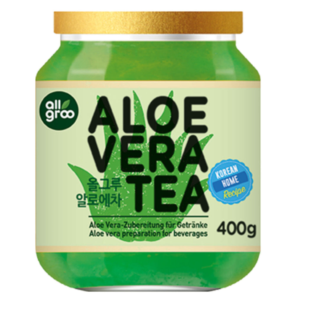 400g Aloe Vera Tee Allgroo Brand im Glas Koreanischer Tee Original aus Korea