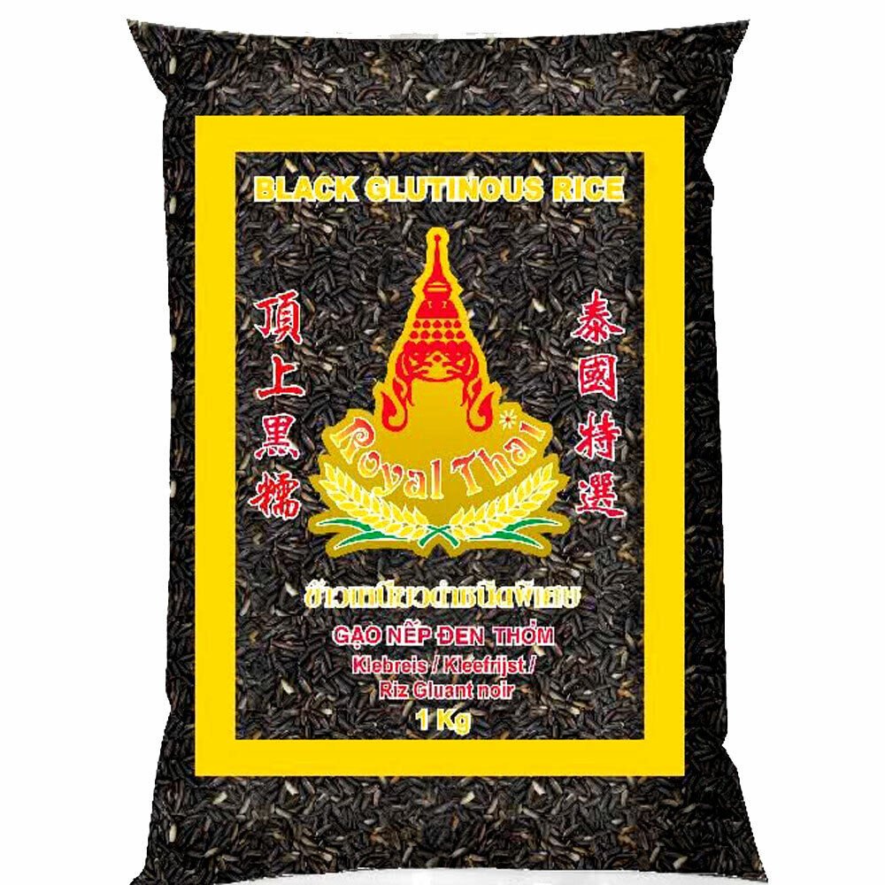 Royal Thai - schwarzer Kleb Reis - 1kg