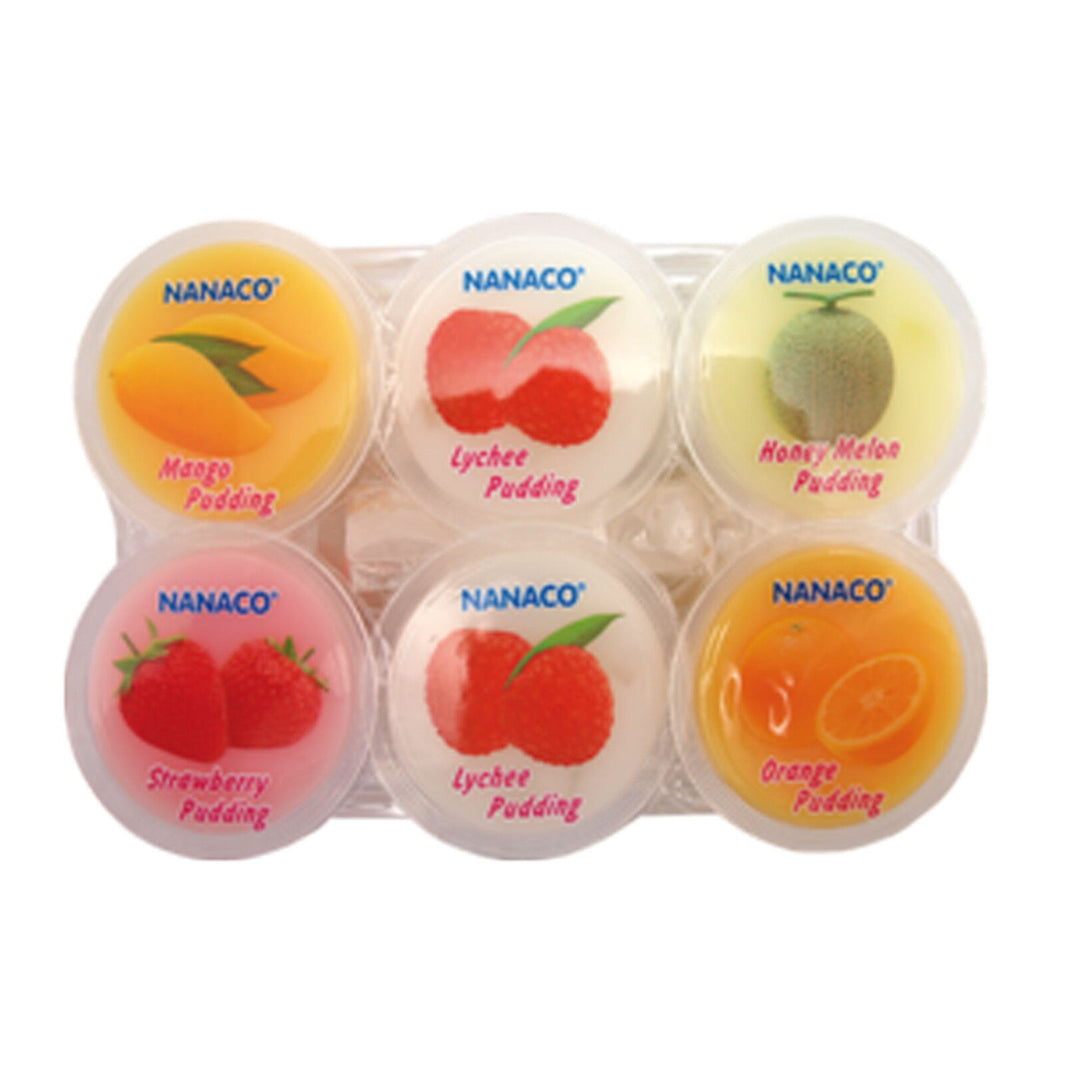 Nanaco - Pudding gemischt - 6x80g