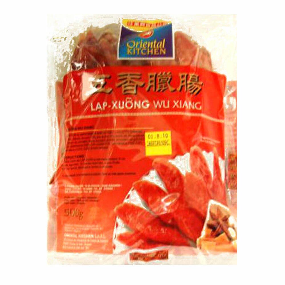 500g Lap-Xuong Wu Xiang Orientel Kitchen Chinese Sausage Wurst chinesicher Art