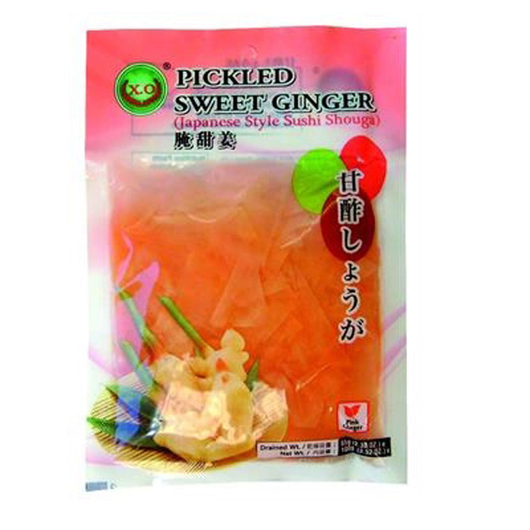 X.O - eingelegter süßer pinker sushi Ingwer - 100g