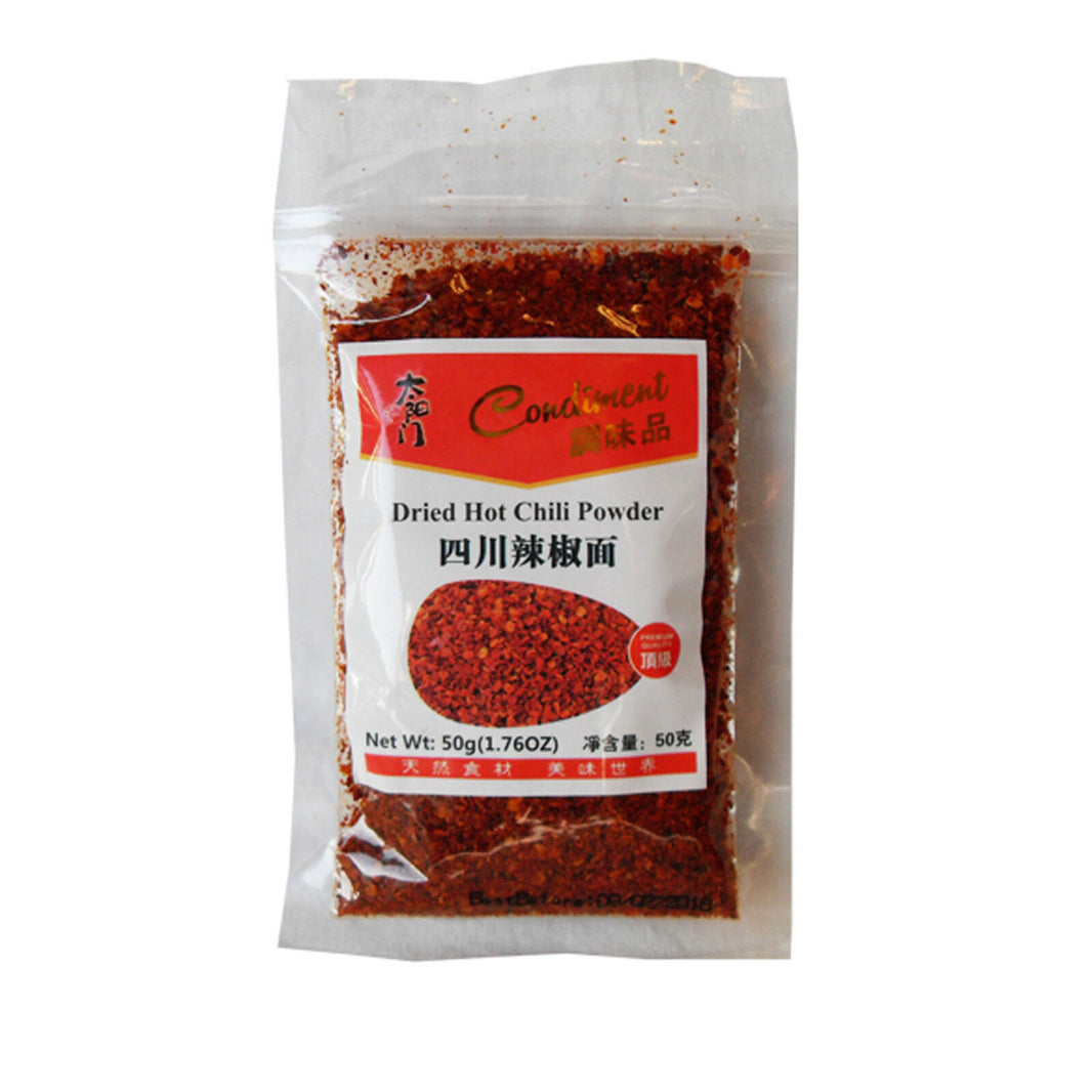 50g Getrocknetes scharfes Chili Pulver Condiment Brand Dried Hot Chili Powder