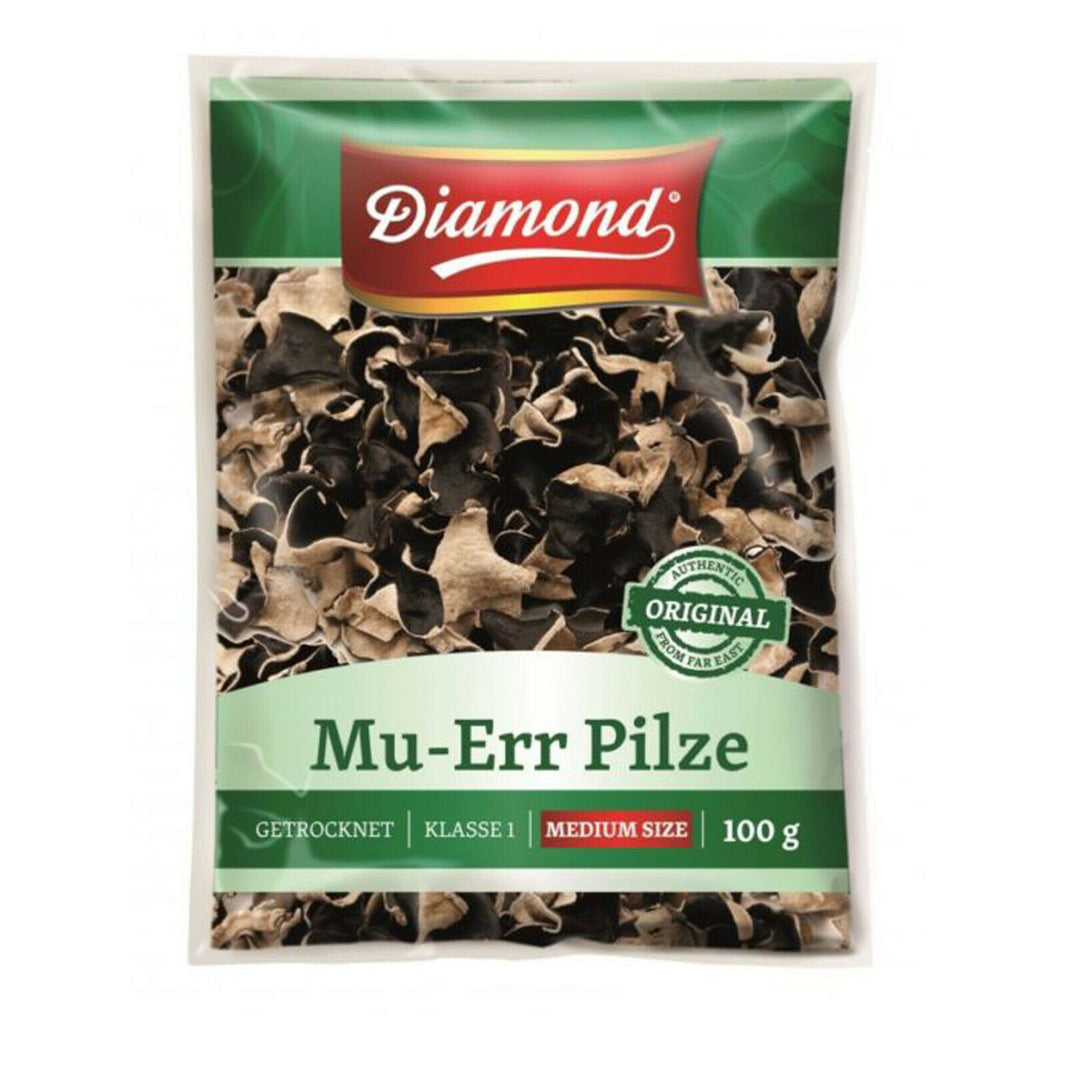 Diamond - getrocknete Black Fungus Mu-Err Pilze - 100g