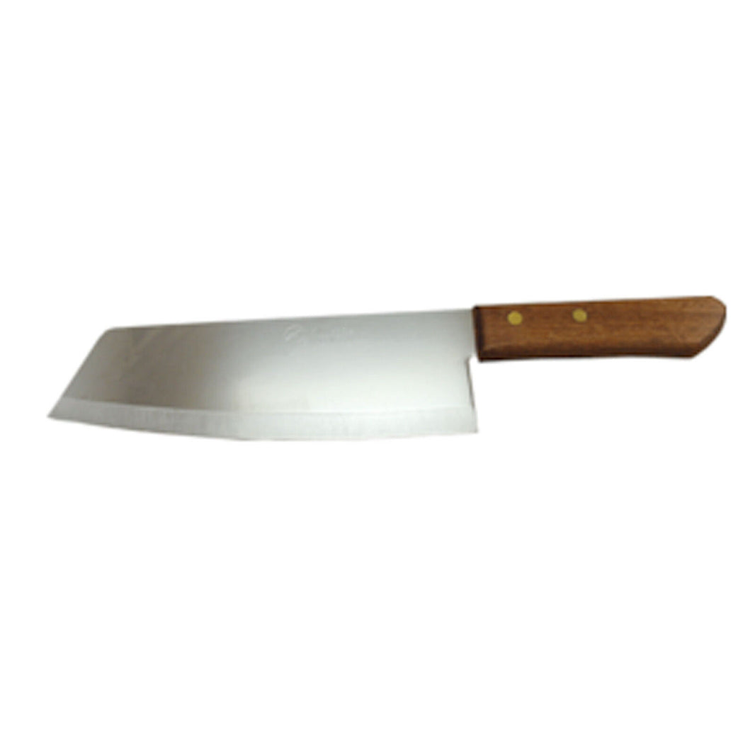 Kochmesser mit Edelstahl Klinge 31cm Für Fleisch Fisch Gemüse Thailand Kiwi No21