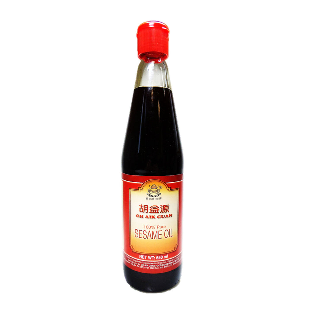 650ml 100% Sesamöl Sesam Öl aus gerösteten Sesamsamen Oh Aik Guan Sesame Oil