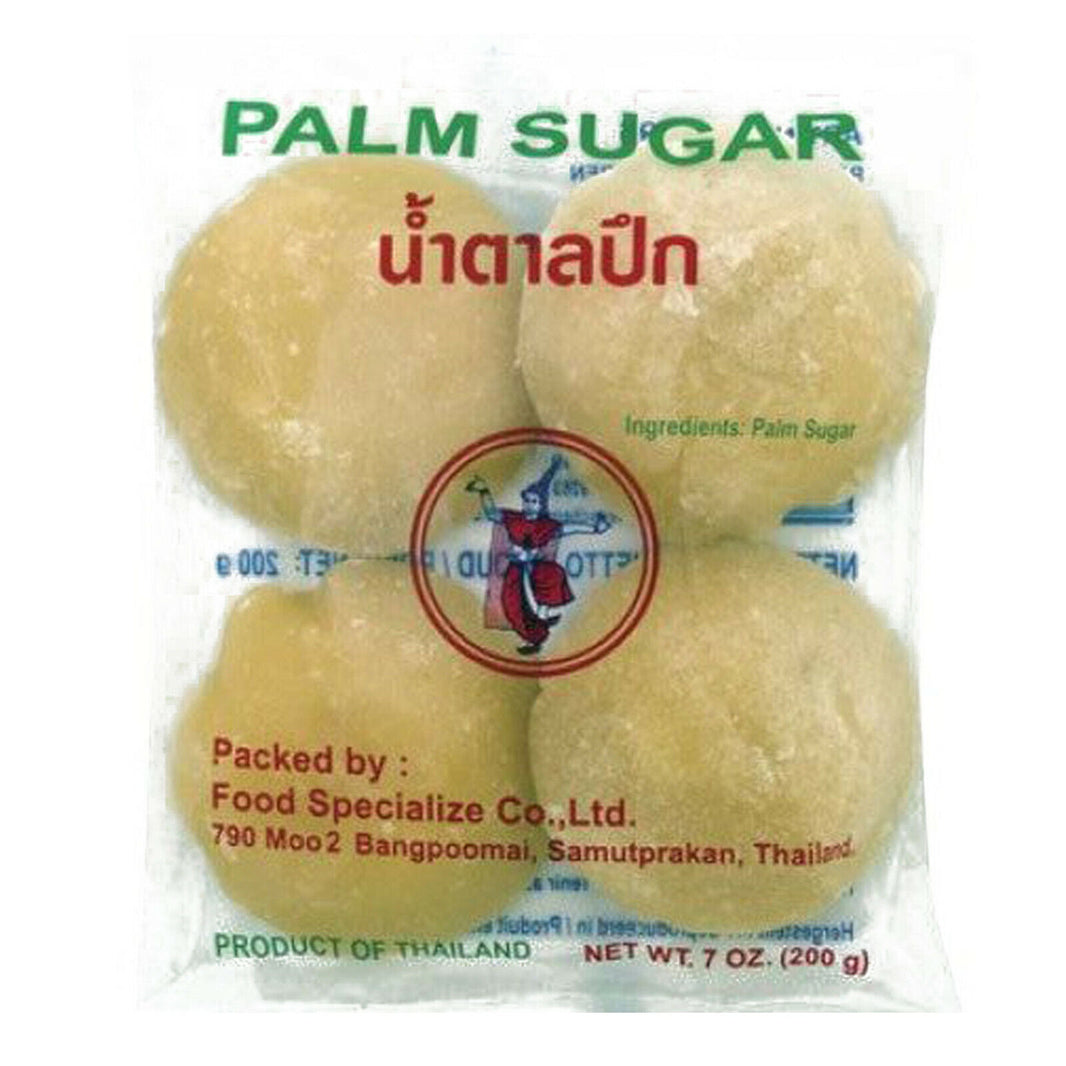 200g Palmzucker in Scheiben Thai Dancer Palm Zucker Palm Sugar für Thai Curry