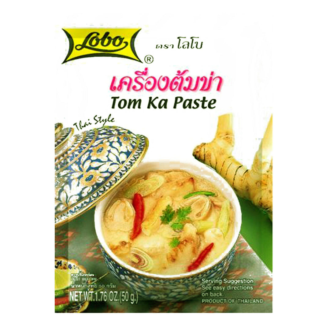 50g Tom Ka Paste Lobo original Thailändische Würzpaste Für Tom Ka Kokos Suppe