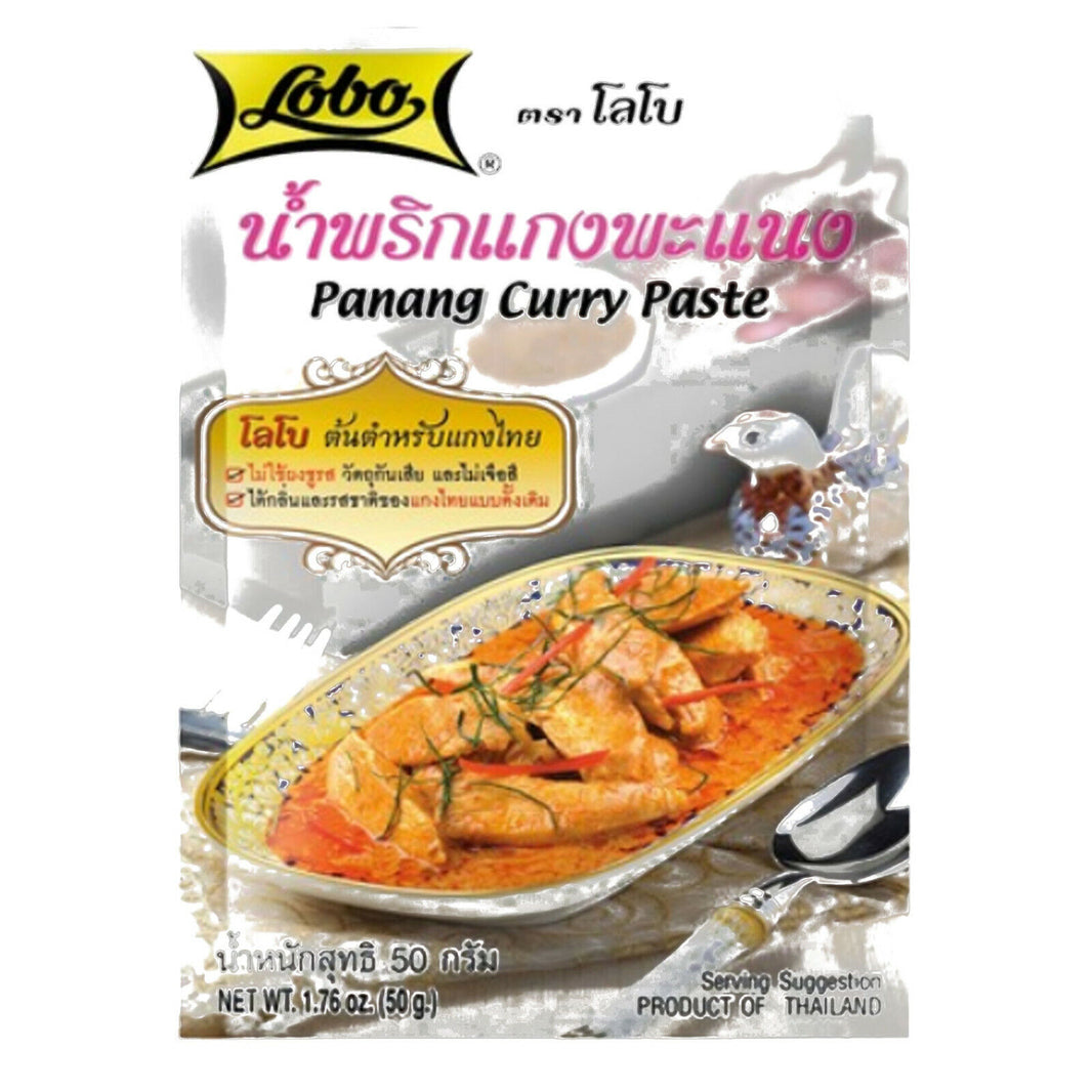 50g Panang Curry Paste Lobo Panang Curry Paste Kokos Gewürzpaste Thailand