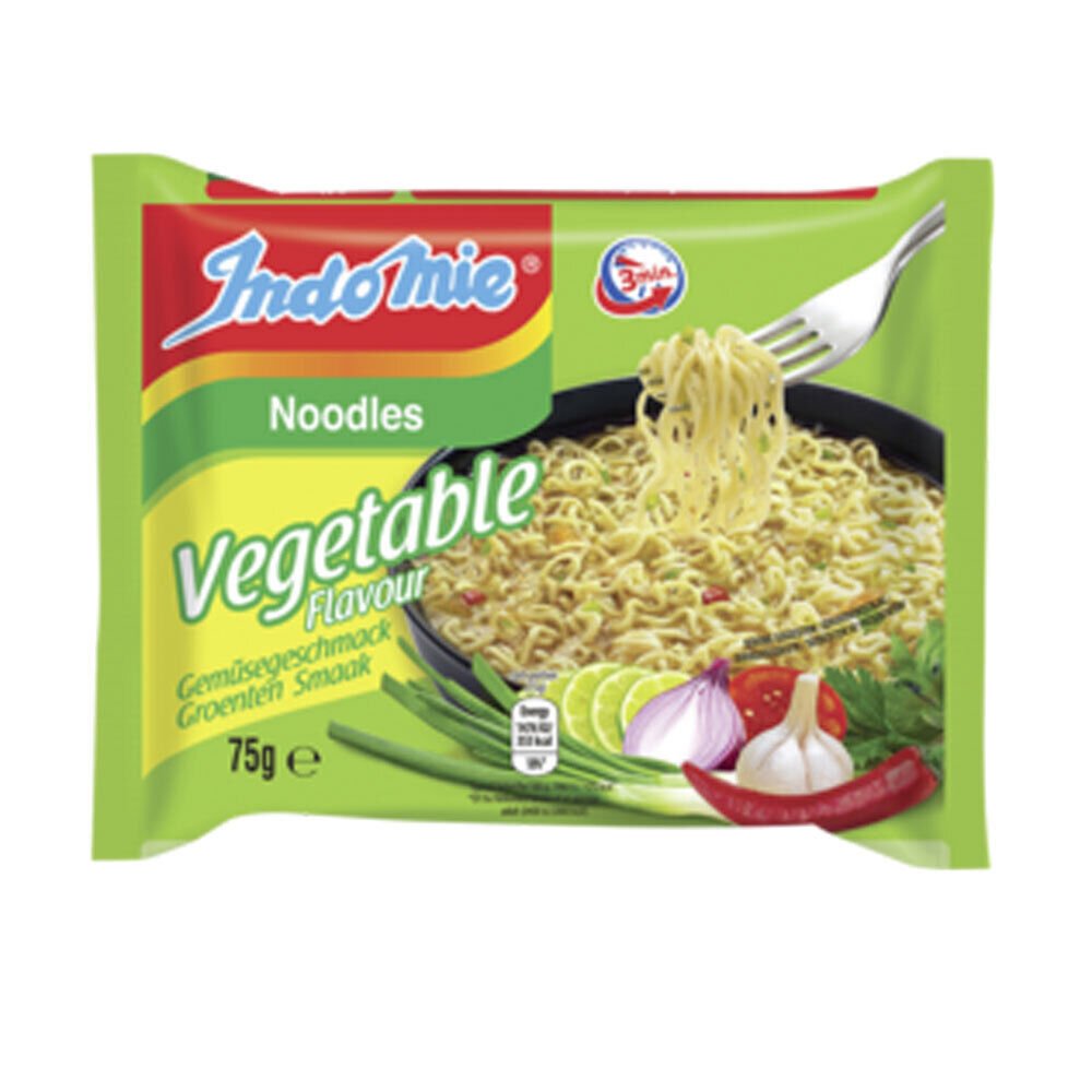 Indomie - Instantnudeln / Nudelnsuppe Gemüse Vegetable - 10x75g